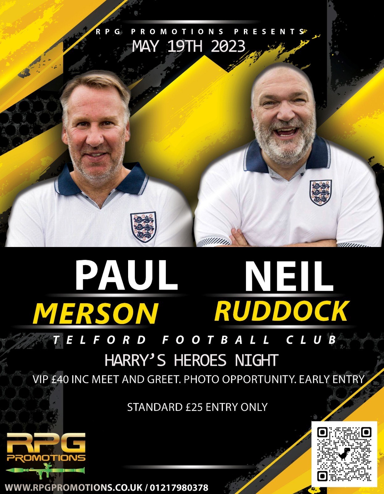 An evening with Paul Merson & Neil Ruddock