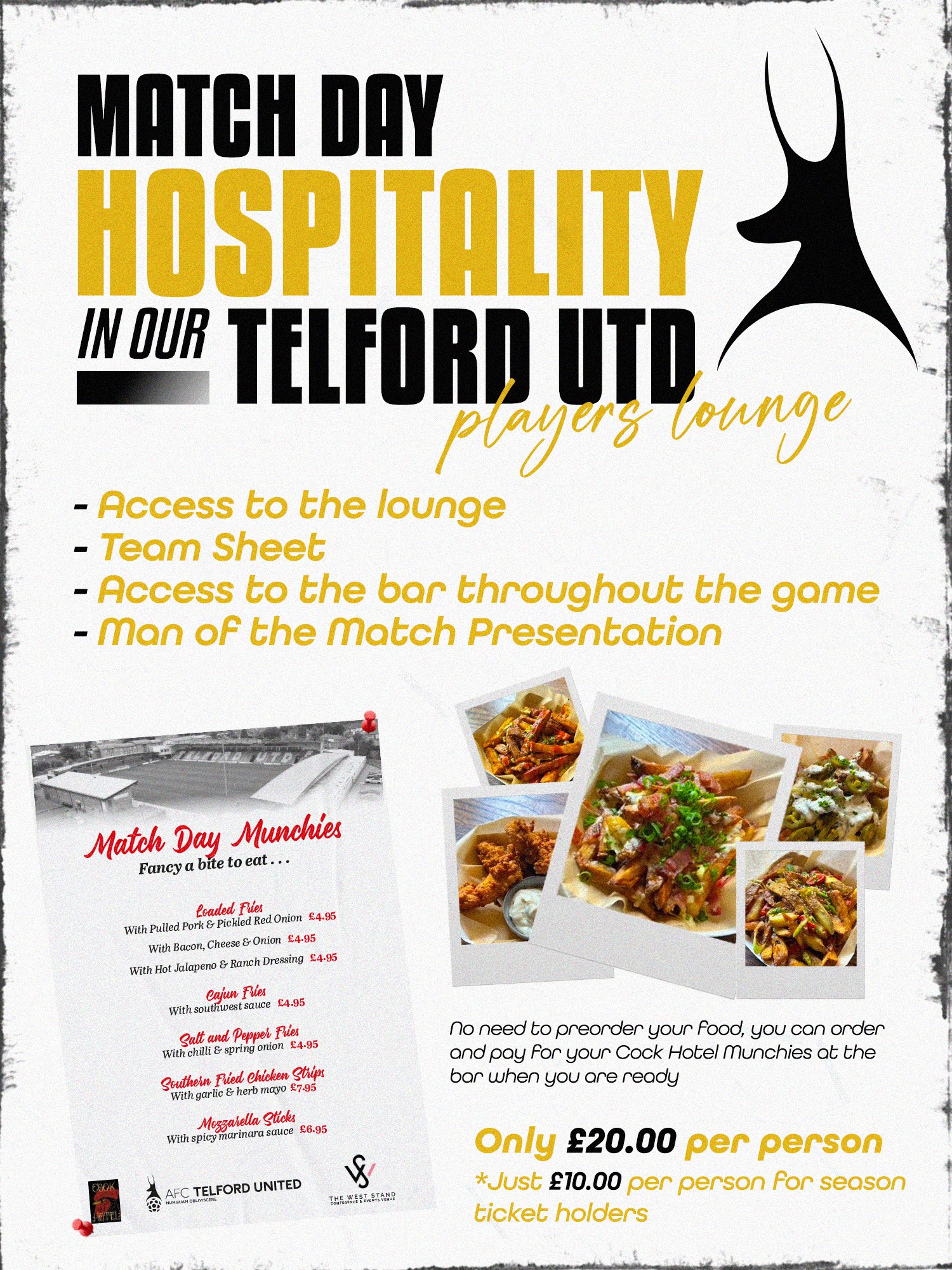 Hospitality - AFC Telford United