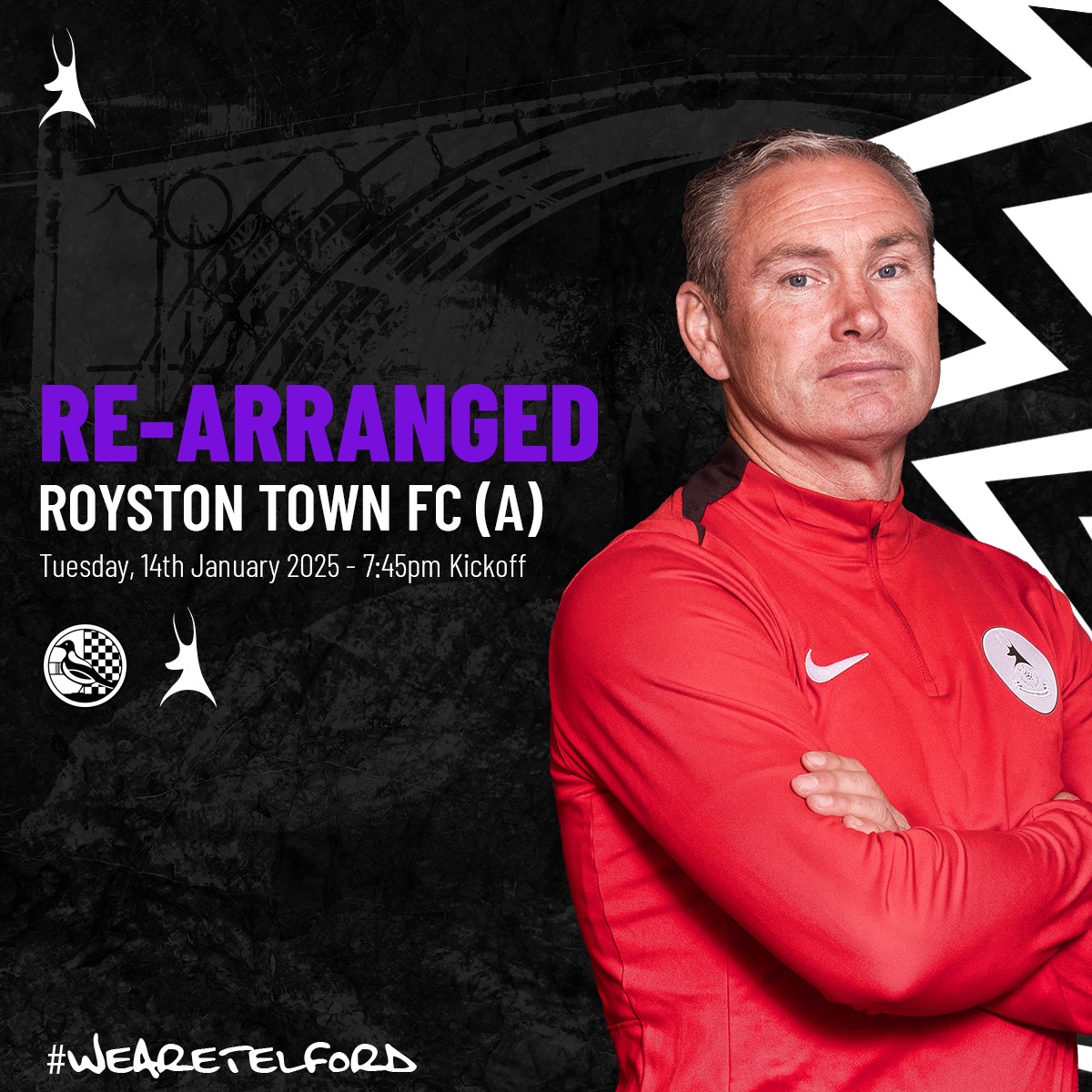 Royston Town (Away): New Fixture Date